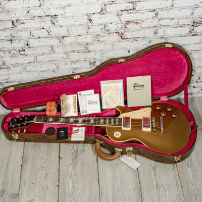 Gibson - Murphy Lab Custom Shop 1957 Les Paul Standard Reissue - Electric Guitar - Ultra Light Aged Double Gold - w/ Brown/Pink Lifton Reissue 5-Latch Case - x2303 USED image 21
