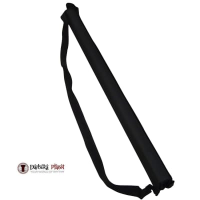 Zaza Percussion- Professional Scale F Base Sharp 27'' Bansuri Flute (Indian Flute) W/Carry Bag image 3