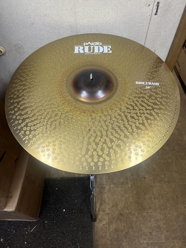 Paiste Rude 24” Ride/Crash Reverb