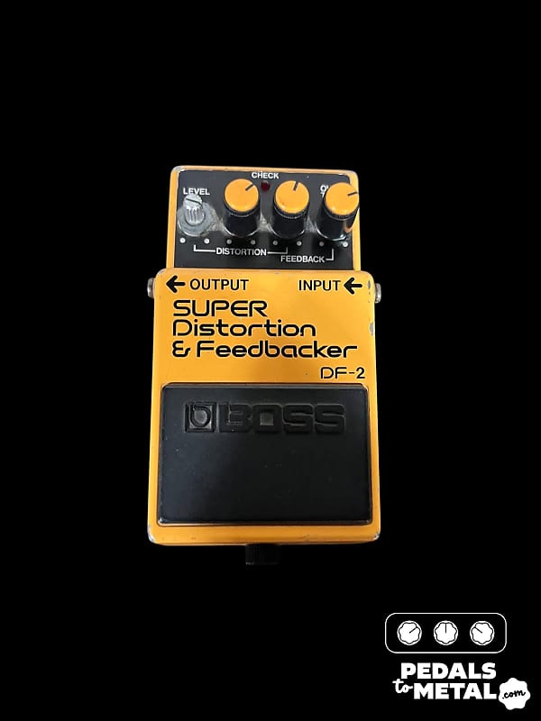 BOSS DF-2 スーパー フィードバック & ディストーション Boss DF-2 Super Feedbacker and Distortion 1985 - 1989 Made In