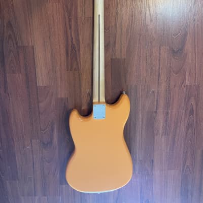 Fender Mustang 2017 Orange Short Scale Bass MIM image 2