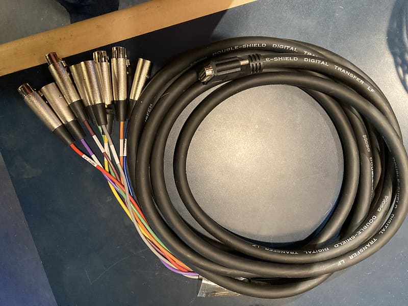 Hosa AES805Y dB25 to XLR digital cable Ymaha pinout Reverb