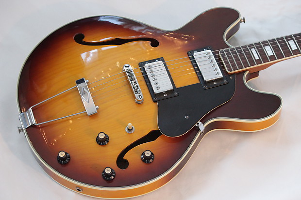 Granada EA 200 70 S Made In Japan Mastumoku Factory Vintage ES 335 Copy Lawsuit Great Condition