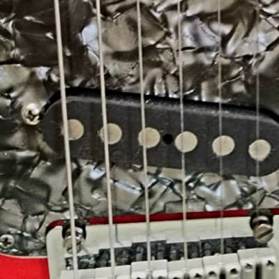 1994 Fender Stratocaster 40th Anniversary Lipstick Red image 10