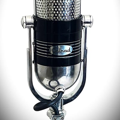 Rare Vintage 1960's CALRAD VM-12 Velocity Ribbon Microphone, works great w/stand image 6