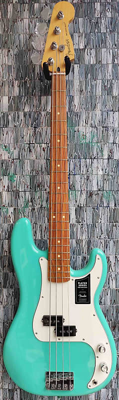 Fender Player Precision Bass, Pau Ferro Fingerboard, Sea Foam Green image 1