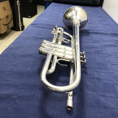 Holton ST550 Maynard Ferguson MF Professional Silver Bb Trumpet with Case  Yamaha Mouthpiece | Reverb