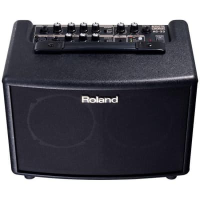 Roland AC-33 Battery Powered Acoustic Guitar Amp image 2