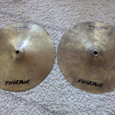 First Act 12" Hi-Hat Cymbal Pair image 1
