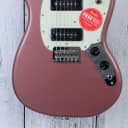 Fender® Player Mustang 90 Solid Body Electric Guitar Burgundy Mist Metallic