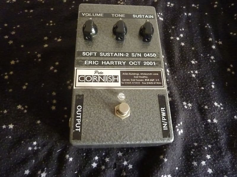 Pete Cornish SS-2 - early version / holy grail overdrive pedal!