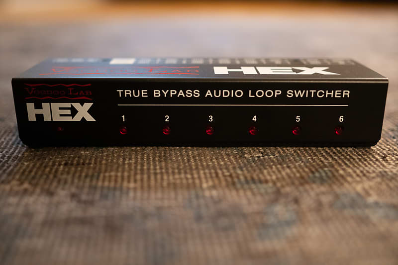 Voodoo Lab Hex Audio Loop Switcher Reverb