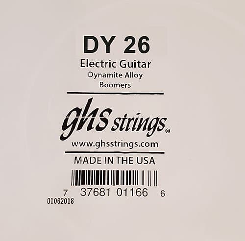 GHS .026 Dynamite Alloy Boomer Single String image 1