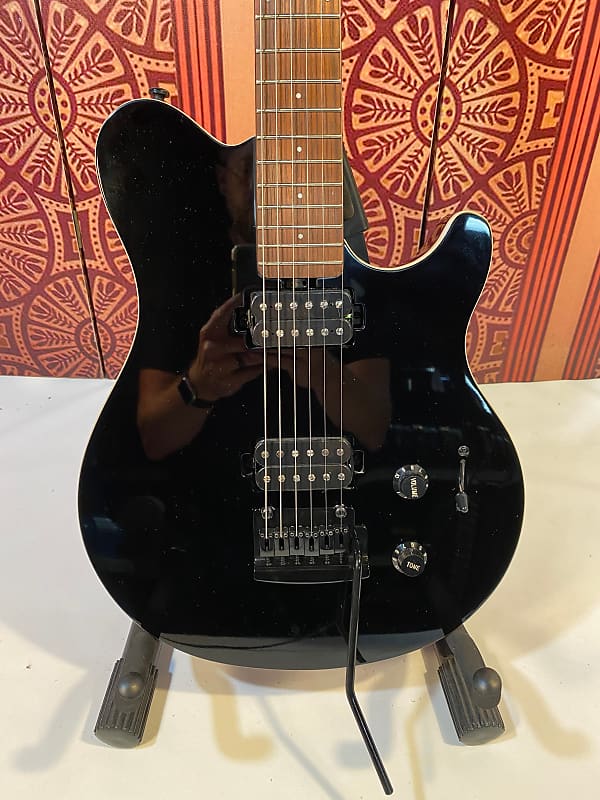 Sterling By Music Man S.U.B. Axis Electric Guitar Black | Reverb