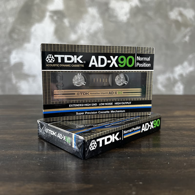 TDK AD-X 90 Normal Position Cassettes 1982 | Reverb