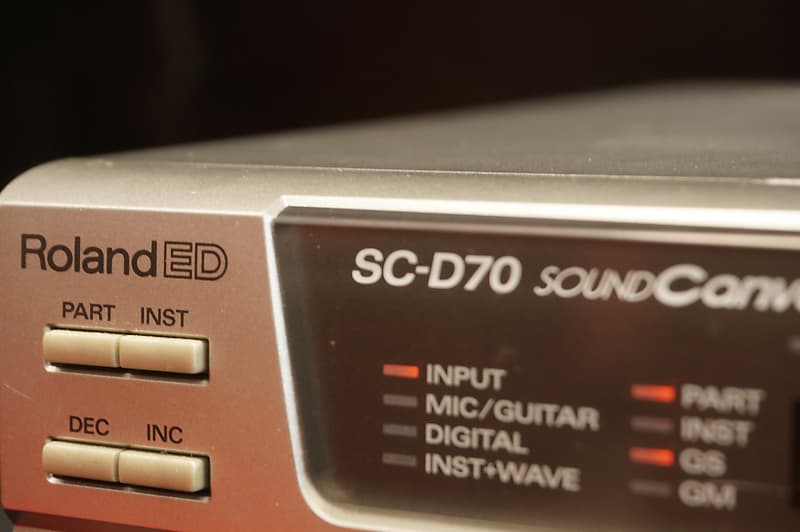 Roland ED SC-D70 Sound Canvas Polyphonic Digital Module MIDI USB