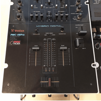 Vestax PMC 08 Pro Hybrid Digital Scratch Mixer W/Innofader, Spare