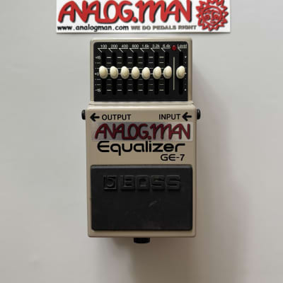 Analogman Boss GE-7 Equalizer with Mod | Reverb Canada Analogman Boss GE-7 Equalizer with Mod | Reverb Canada