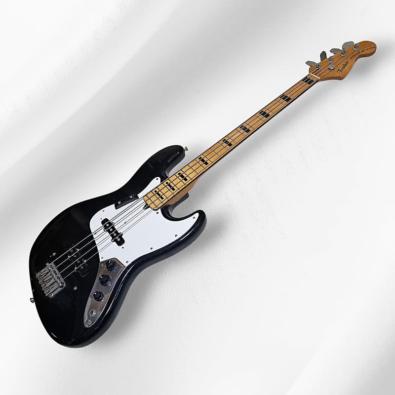Fresher Jazz Bass Mid 70s - Black | Reverb