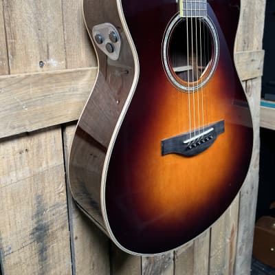 Yamaha LS-TA Acoustic Guitar- Brown Sunburst image 7