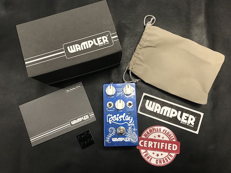 Wampler The Paisley Drive Overdrive Pedal  New! image 1