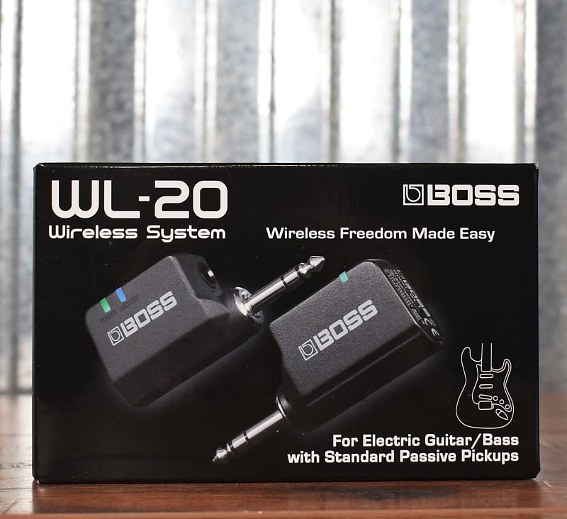 Boss WL-20 Guitar Bass Wireless System with Cable Tone | Reverb