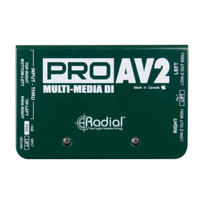 Radial ProAV2 Stereo Multi-Media DI image 2