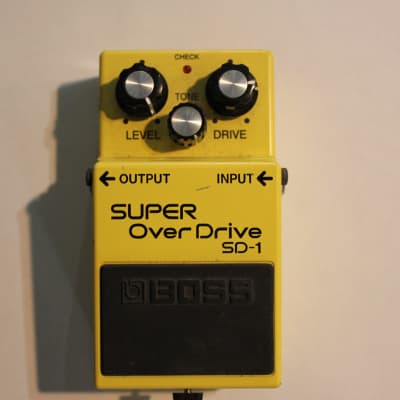 Boss SD-1 Super Overdrive Made In Taiwan | Reverb
