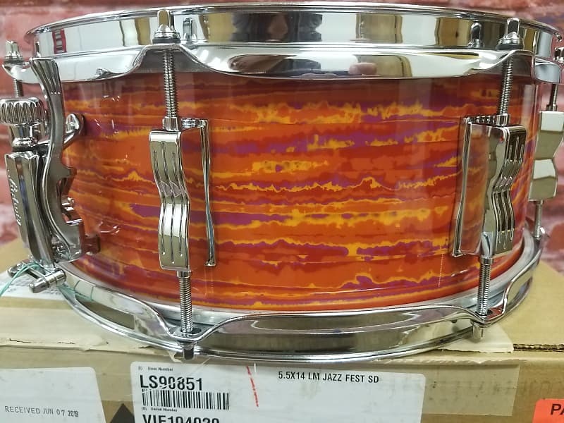 Ludwig Legacy Mahogany Reissue *Pre-Order* Mod Orange Jazz Fest