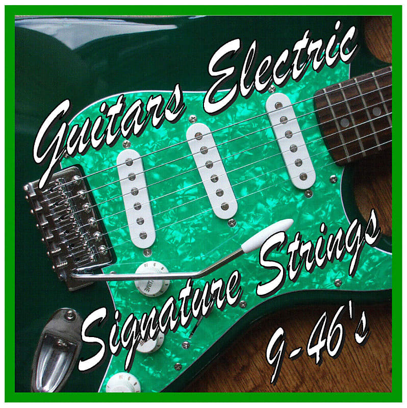 Electric Guitar Strings 09-46's Super Light TOP/Regular BOTTOM Gauge Nickel wound .009- .046 image 1