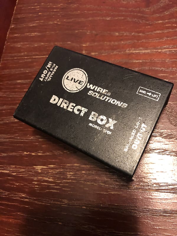 Live wire solutions Direct Box SPDI (used) Reverb