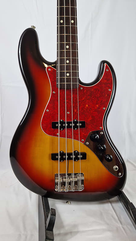 Fender Jazz Bass JB-62 Medium Scale 1994 - Sunburst MIJ Japan