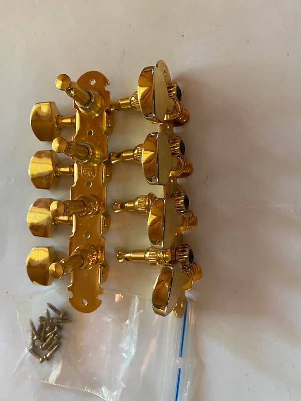 Universal Mandolin tuners Gold image 1
