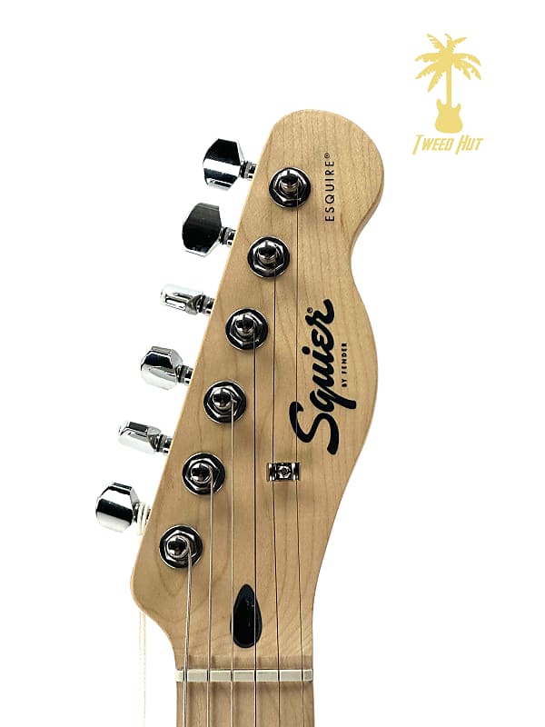 Squier Squier Sonic™ Esquire® H, Maple Fingerboard, Black Pickguard, Arctic  White