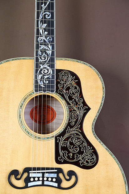 2000 Gibson SJ-200 Custom Vine Ren Ferguson Acoustic Guitar J-200 image 1