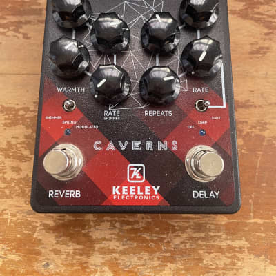 Keeley Caverns V2 LTD Black & Red KEELEY Caverns Delay