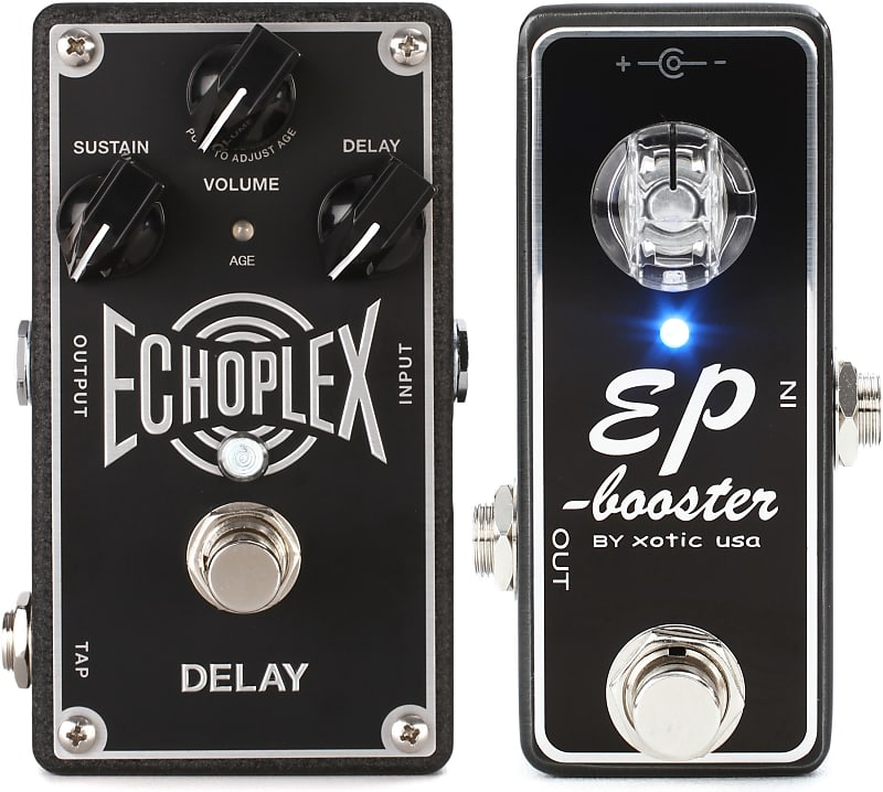 Dunlop EP103 Echoplex Delay Pedal Bundle with Xotic EP Booster