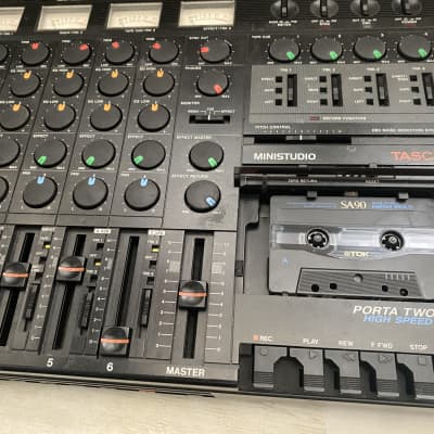 TASCAM MINISTUDIO PORTA TWO　デッドストック品 Tascam Porta Two Ministudio 4 Track Cassette Tape Recorder