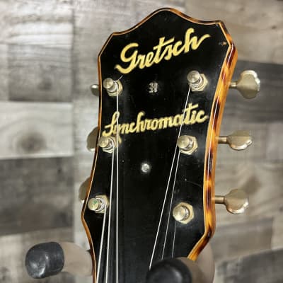 Gretsch Synchromatic 100 Archtop Guitar - 1941 w/ HSC - Natural w/ Tortoiseshell Binding image 17
