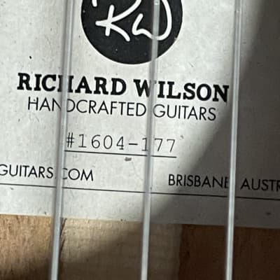 Richard Wilson Guitars STYLE 3 CUSTOM 8/ STRING 2016 - Satin image 11
