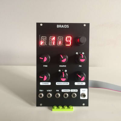 Mutable Instruments DIY Braids 2019 Eurorack Black image 4