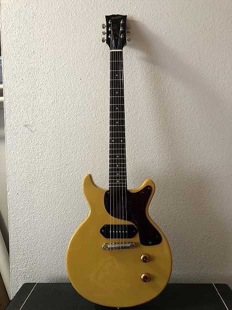 Orville Les Paul Junior Double Cutaway TV Yellow Gibson