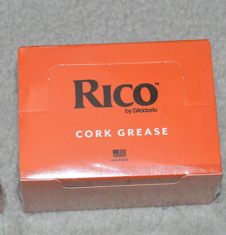 Rico RCRKGR12 Premium Cork Grease (12Pack) Orange NEW Reverb
