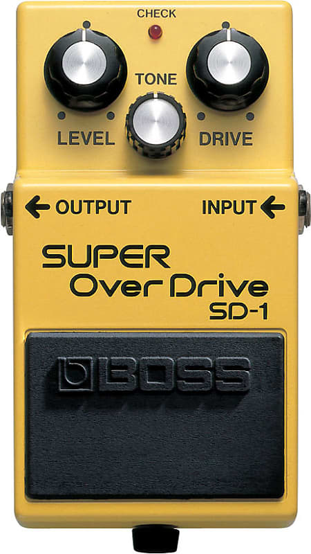 Boss SD-1 Super Overdrive  Yellow image 1