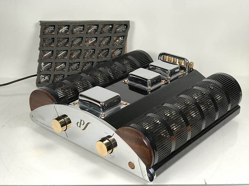 EAR 20th Anniversary Model EAR V20 Vacuum Tube / Tube Integrated Amplifier w/ Extra Tube Set  			