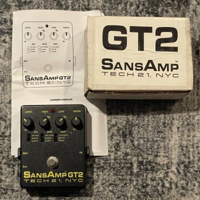TECH21 SANSAMP GT2 セール中 Amazon.com: Tech 21 GT2 SansAmp GT2 : Musical Instruments