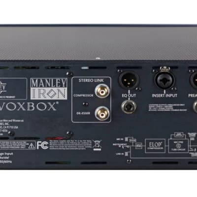 Manley Labs VoxBox Channel Strip :: Brand New, On Sale for $4999 image 2