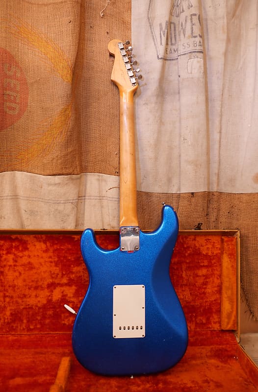 Fender Stratocaster 1963 - Blue Sparkle | Reverb