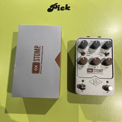 Reverb.com listing, price, conditions, and images for universal-audio-ox-stomp-dynamic-speaker-emulator