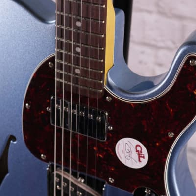 G&L Guitars ASAT Classic Bluesboy Semi-Hollow - Lake Placid Blue image 8